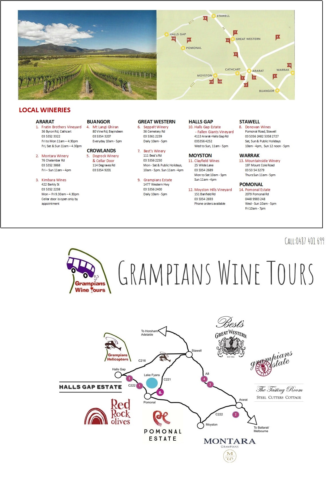 Grampians Wineries